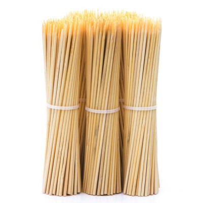 Free Sample bamboo skewers importers round bamboo sticks