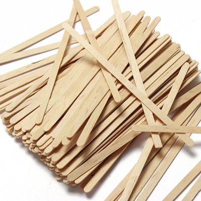 Paper wrapped Disposable Wooden Coffee Stirrer