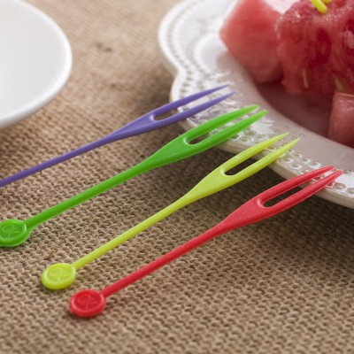 Wholesale Disposable Plastic Mini Food Forks Dessert Forks