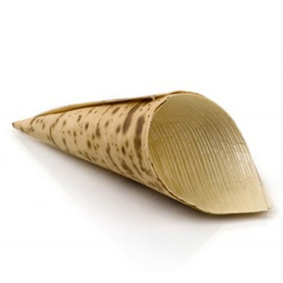 bamboo packaging disposable leaf boat for sushi