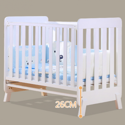 2019 Baby bedroom furniture set royal baby basket cradle adult crib swing  bed for kids