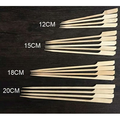 15cm 18cm 21cm 25cm Natural Color Bamboo Teppo skewer