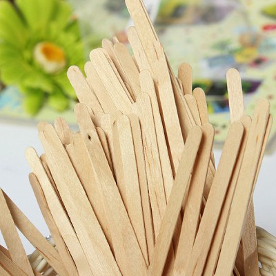 Factory Direct 9cm Disposable Wooden Coffee Stirrer