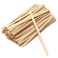 FSC wholesale disposable birch wooden coffee stirrer