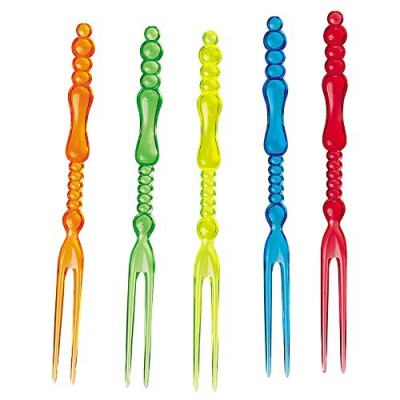 High Quality Disposable Plastic Mini Food Forks Dessert Forks