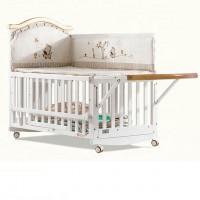 Best selling upgrade swing baby crib with storage drawers for export